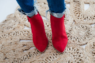 High Standard Faux Suede Booties - Bray and Em Boutique