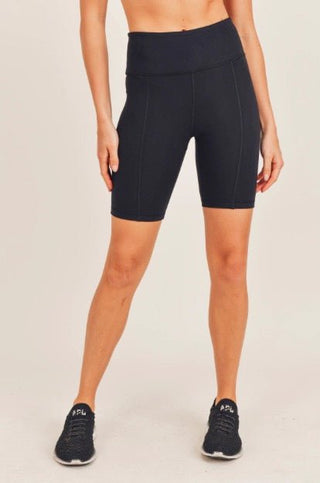 Highwaist Biker Shorts - Bray and Em Boutique