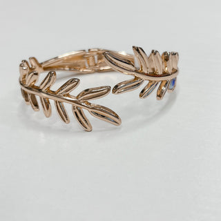 Hinged Leaf Bracelet - Bray and Em Boutique