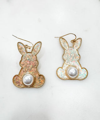 Hip Hop Bunny Earrings - Bray and Em Boutique