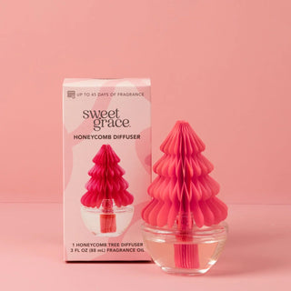 Holiday Honeycomb Diffuser - Sweet Grace - Bray and Em Boutique