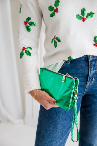 Holiday Mistletoe Pullover Sweater - Bray and Em Boutique