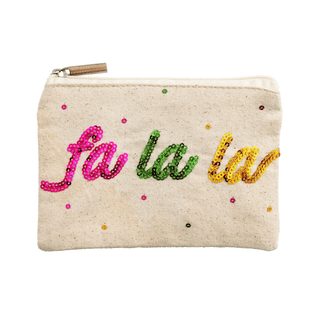 Holiday Sequin Zipper Pouches - Bray and Em Boutique