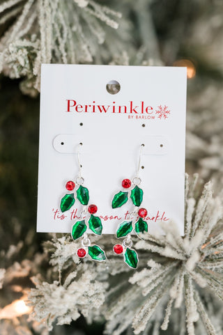 Holly and Crystal Magic Dangle Earring - Bray and Em Boutique