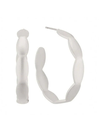 How Wonderful 14K Gold Dipped Hoop Earring - Bray and Em Boutique