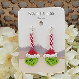 Snarky Claus Earrings