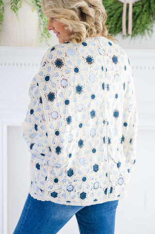 In Full Bloom Crochet Cardigan - Bray and Em Boutique