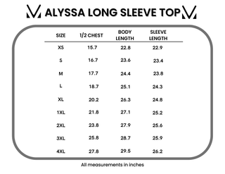IN STOCK Alyssa Long Sleeve Top - Cottage Floral - Bray and Em Boutique