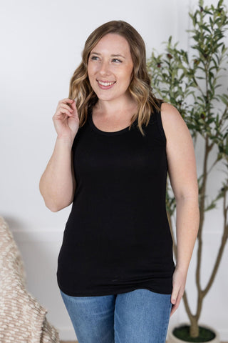 IN STOCK Ava Tank - Black - Bray and Em Boutique
