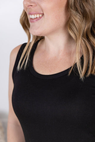 IN STOCK Ava Tank - Black - Bray and Em Boutique