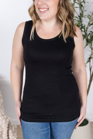 IN STOCK Ava Tank - Black - Bray and Em Boutique