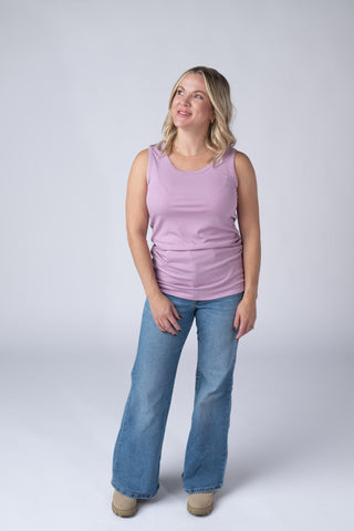 IN STOCK Ava Tank - Lilac - Bray and Em Boutique