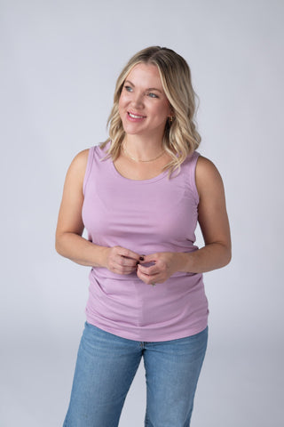 IN STOCK Ava Tank - Lilac - Bray and Em Boutique