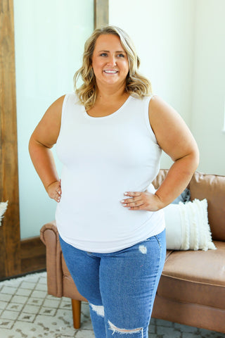 IN STOCK Ava Tank - White - Bray and Em Boutique
