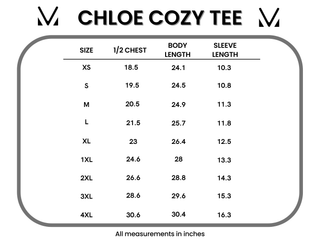 IN STOCK Chloe Cozy Tee - Periwinkle Purple - Bray and Em Boutique