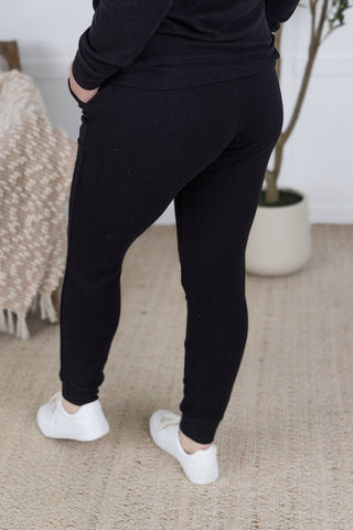 IN STOCK Corrine Joggers - Black - Bray and Em Boutique