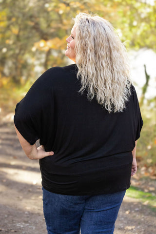 IN STOCK Darcy Dolman Top - Black - Bray and Em Boutique