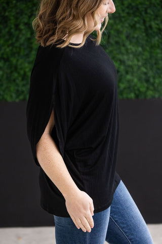 IN STOCK Darcy Dolman Top - Black - Bray and Em Boutique