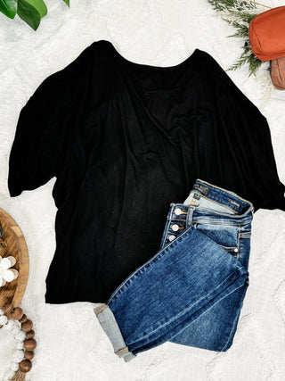 IN STOCK Darcy Dolman Top - Black - Bray and Em Boutique
