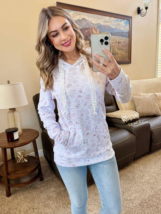 IN STOCK Hailey Pullover Hoodie - Blush Floral - Bray and Em Boutique