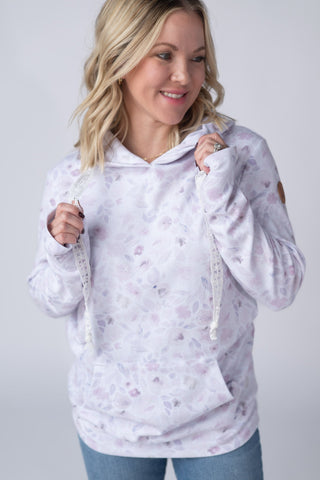 IN STOCK Hailey Pullover Hoodie - Blush Floral - Bray and Em Boutique