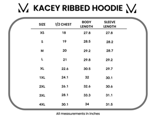 IN STOCK Kacey Ribbed Hoodie - Mocha - Bray and Em Boutique