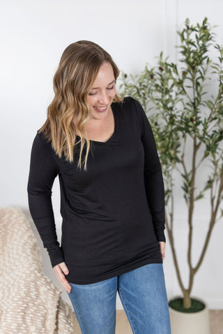 IN STOCK Larissa Long Sleeve - Black - Bray and Em Boutique