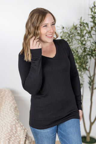 IN STOCK Larissa Long Sleeve - Black - Bray and Em Boutique