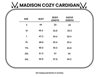 IN STOCK Madison Cozy Cardigan - Dusty Rose - Bray and Em Boutique