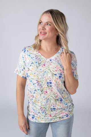 IN STOCK Sophie Tee - Cottage Floral - Bray and Em Boutique