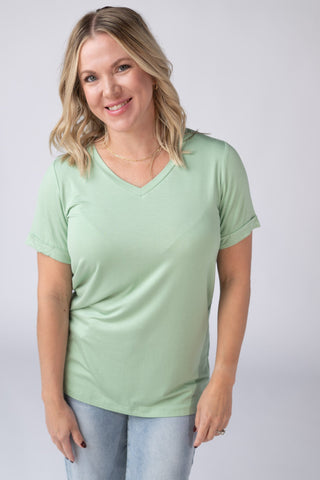IN STOCK Sophie Tee - Seafoam Green - Bray and Em Boutique