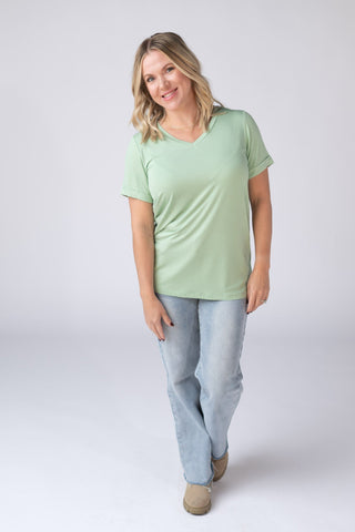 IN STOCK Sophie Tee - Seafoam Green - Bray and Em Boutique