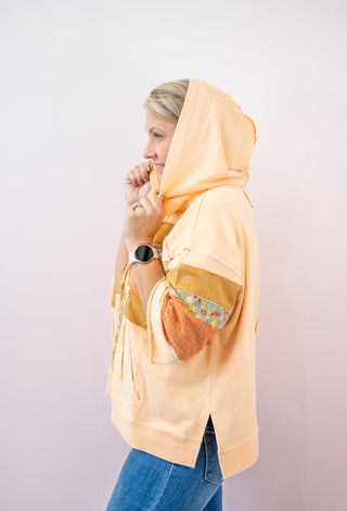 Inspired Flair Patchwork Hoodie - Bray and Em Boutique