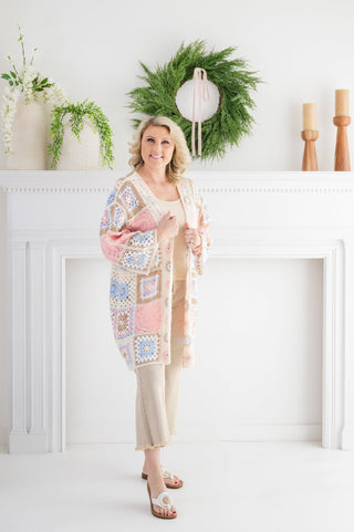Into The Moment Crochet Cardigan - Bray and Em Boutique