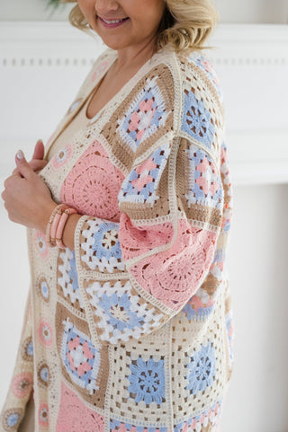 Into The Moment Crochet Cardigan - Bray and Em Boutique