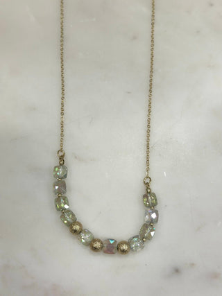 Iridescent Glow Beaded Necklace - Bray and Em Boutique