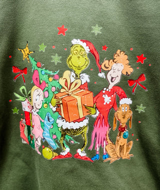 It's Grinch Season Holiday Sweatshirt - Bray and Em Boutique