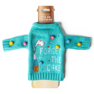 It's Yo Birthday Wine & Bottle Sweater - Bray and Em Boutique
