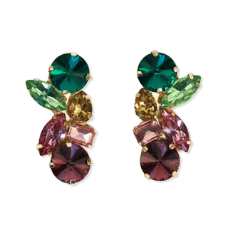 Ivy Mixed Stone Post Earrings - Bray and Em Boutique