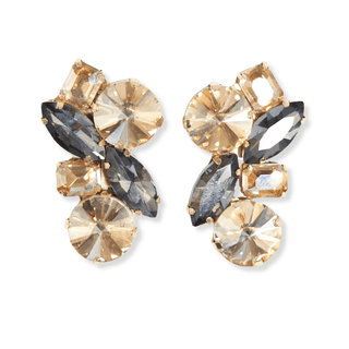 Ivy Mixed Stone Post Earrings - Bray and Em Boutique