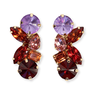 Ivy Mixed Stone Post Earrings - Bray and Em Boutique