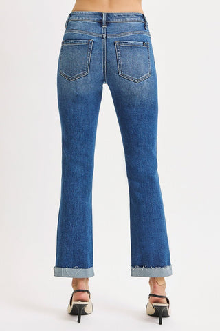 J21 Eleven Vintage Button Crop Jeans - Bray and Em Boutique