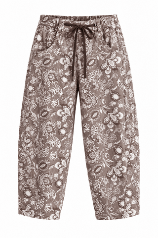 Jacquard Chic Crop Pants - Bray and Em Boutique