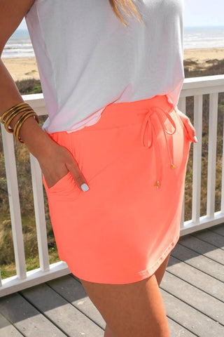 JESS LEA - ARRAY: Solid Neon Skort - Bray and Em Boutique