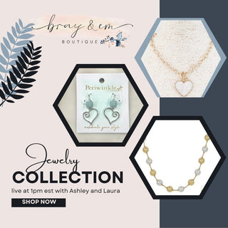 Jewelry Live 1pm est - Bray and Em Boutique