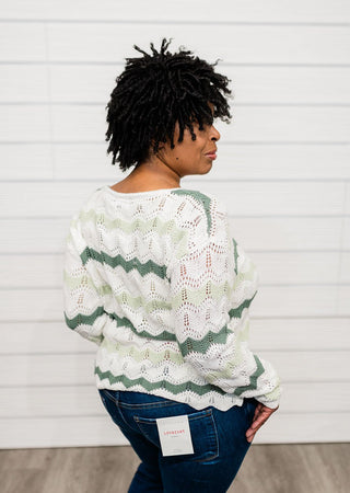 Journey Continues Stripe Sweater - Bray and Em Boutique