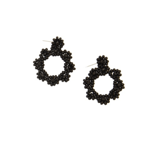 Joy Susan Bead Scalloped Boho Earrings - Bray and Em Boutique