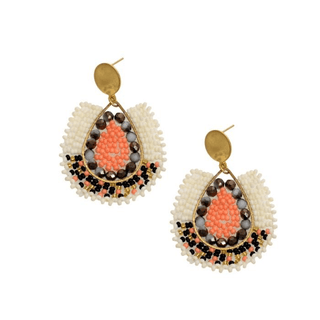 Joy Susan Kiss Of Boho Bead Earrings - Bray and Em Boutique