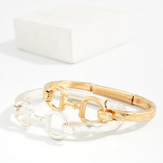 JUDSON: Horsebit Bangle Bracelet - Bray and Em Boutique