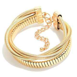 JUDSON: Layered Coiled Bracelet - Bray and Em Boutique